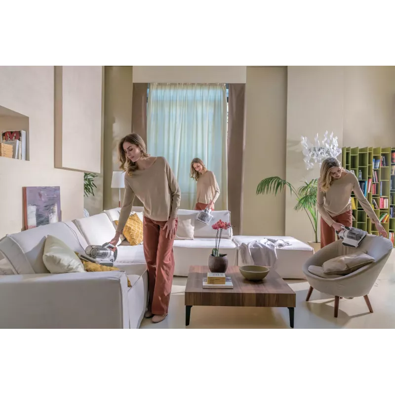 Hoover HMC510UV 011 rankinis dulkių siurblys Sage, White Be maišelio