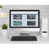 Manhattan klaviatūra USB laidinė, juoda, pilno dydžio klavišai, kabelis 1,5 m, USB-A jungtis, Plug and Play, trejų metų garantija