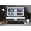 Manhattan klaviatūra USB laidinė, juoda, pilno dydžio klavišai, kabelis 1,5 m, USB-A jungtis, Plug and Play, trejų metų garantija