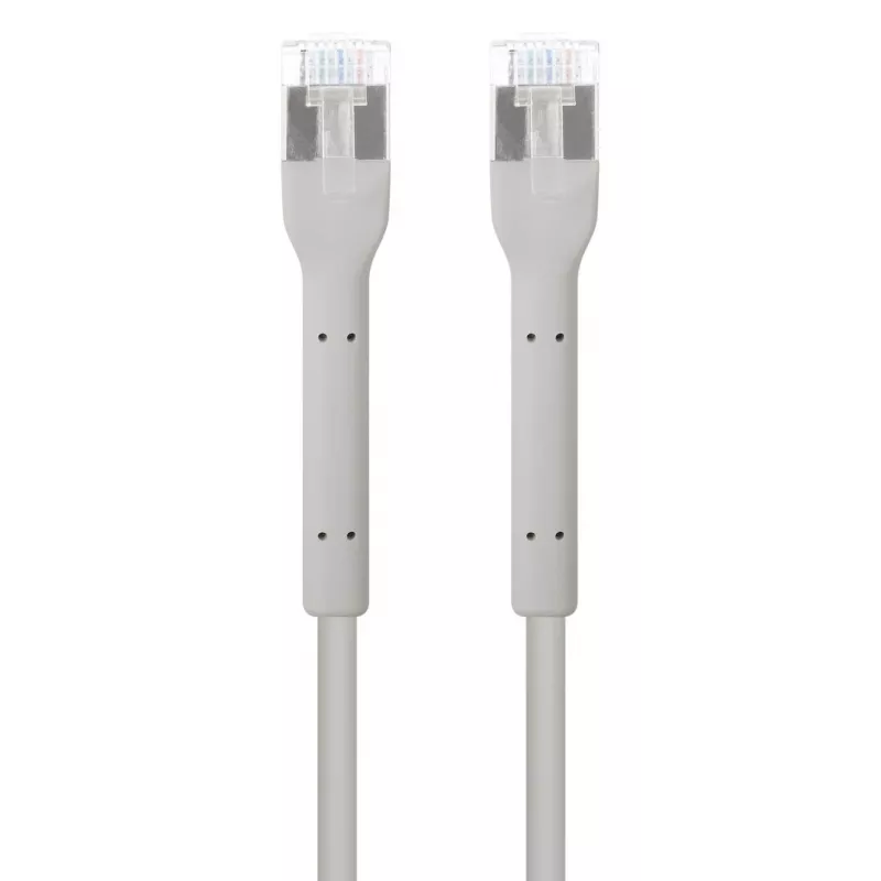 Intellinet 745123 tinklo kabelis, pilkas, 0,5 m, Cat6a, F/FTP (FFTP)
