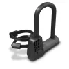 Hama 00178139 dviračio spyna Juoda 210 mm U formos spyna