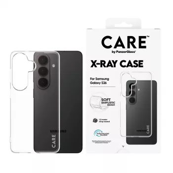 Apsauginis telefono dėklas PanzerGlass CARE X-Ray, skirtas Samsung Galaxy S26 (CR78132)