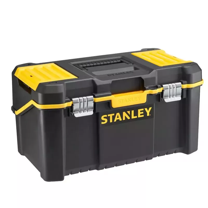 Kietas lagaminas Stanley STST83397-1 Plastikinis 22 kg Juodas, geltonas
