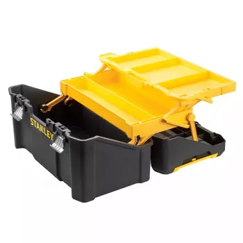Kietas lagaminas Stanley STST83397-1 Plastikinis 22 kg Juodas, geltonas