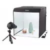 Mini foto studija HAMA sulankstoma dėžė su LED žiedine lempa 50×50 cm, modelis 00004664