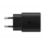 Sieninis įkroviklis Samsung EP-TA800XBEGEU 25 W USB-C greitas įkrovimas, kompaktiškas kintamosios srovės adapteris