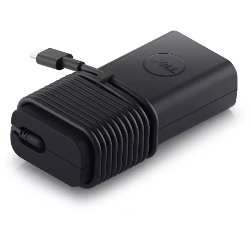 Maitinimo adapteris Dell 492-BDQL 65W vidaus nešiojamojo kompiuterio įkroviklis, 100–240V, 1 m laidas, juodas, 112×51 mm