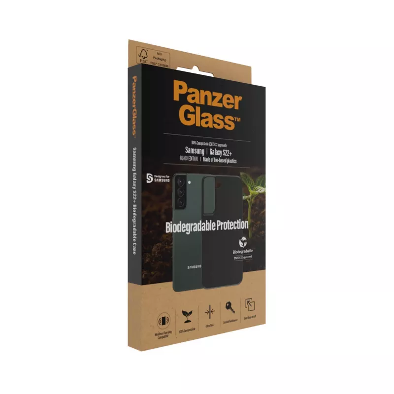 Cover PanzerGlass Samsung Galaxy S22 Plus Juoda Biodegradable