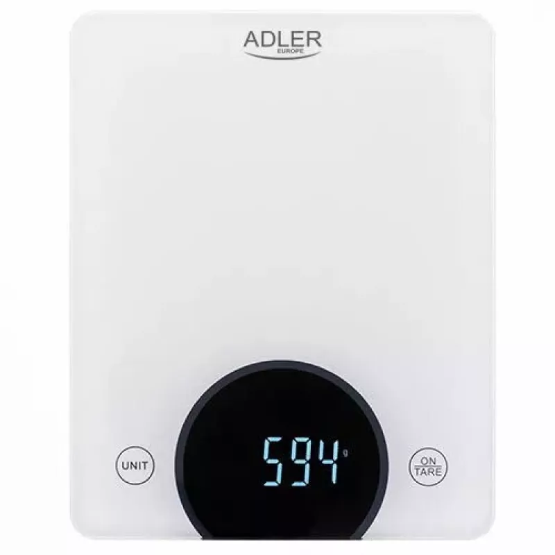 Elektroninės virtuvinės svarstyklės Adler AD 3173W