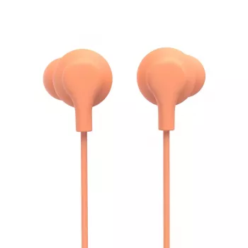 Hama Curly ausinės su mikrofonu laidinės į ausis Skambučiai / Muzika USB Type-C Oranžinė