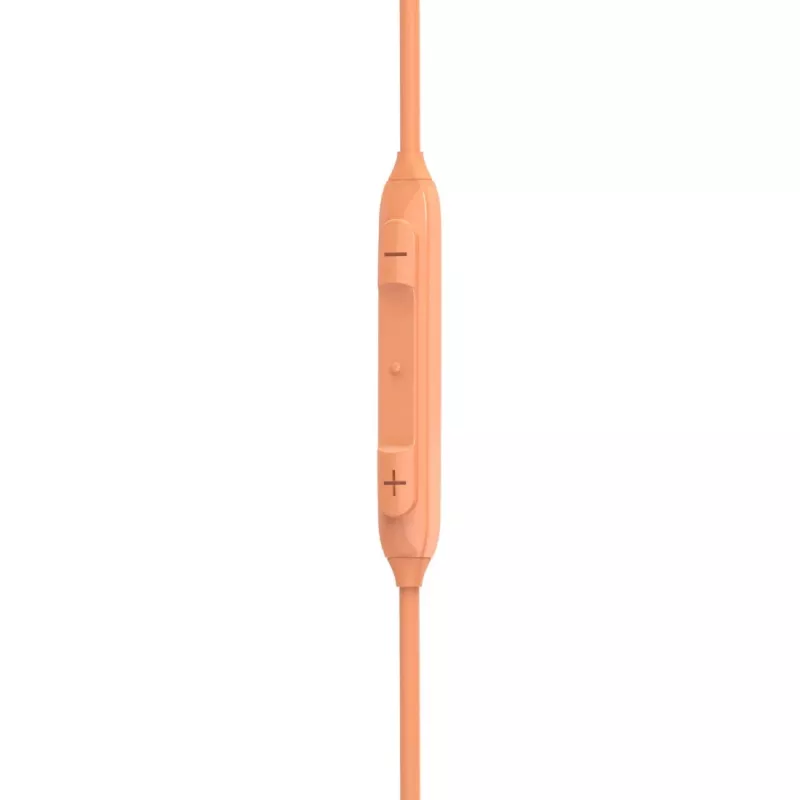 Hama Curly ausinės su mikrofonu laidinės į ausis Skambučiai / Muzika USB Type-C Oranžinė