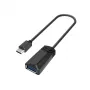 Hama 00200312 jungčių adapteris USB Type-A USB Type-C juodas