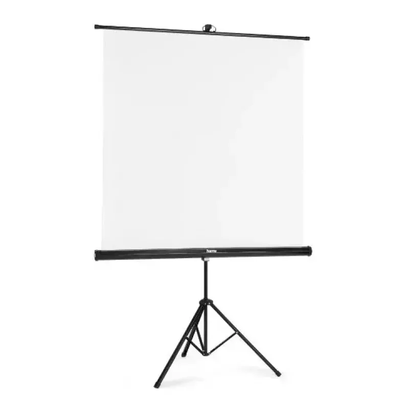 Projekcinis ekranas Hama 00021575 Rankinis 125x125 cm 1:1 Baltas