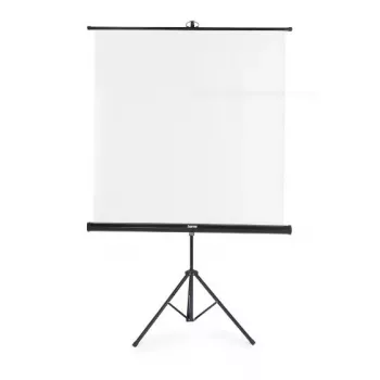 Projekcinis ekranas Hama 00021575 Rankinis 125x125 cm 1:1 Baltas