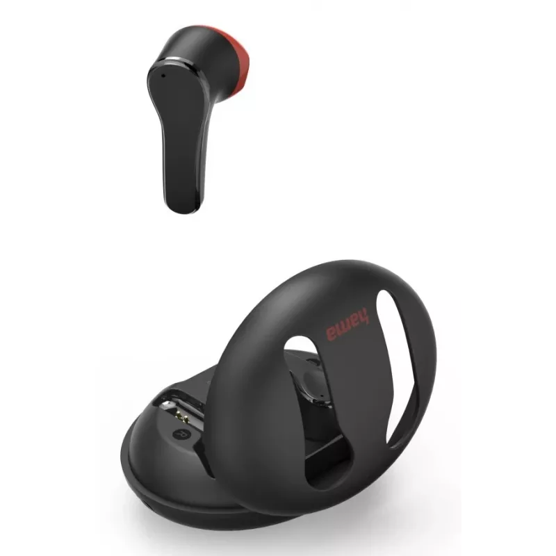 Hama Spirit Unchained ausinės True Wireless Stereo (TWS) Į ausis įdedamos Skambučiai / muzika Bluetooth Juoda