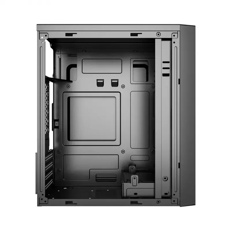 Kompiuterio korpusas Gembird CCC-FC-K170, mATX, juodas