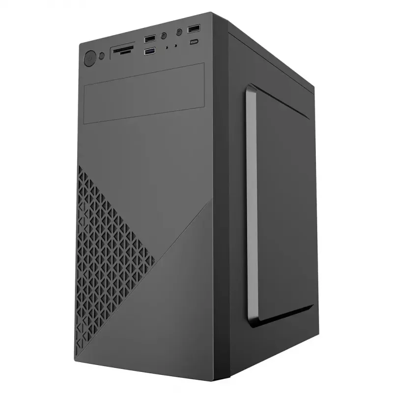 Kompiuterio korpusas Gembird CCC-FC-K170, mATX, juodas