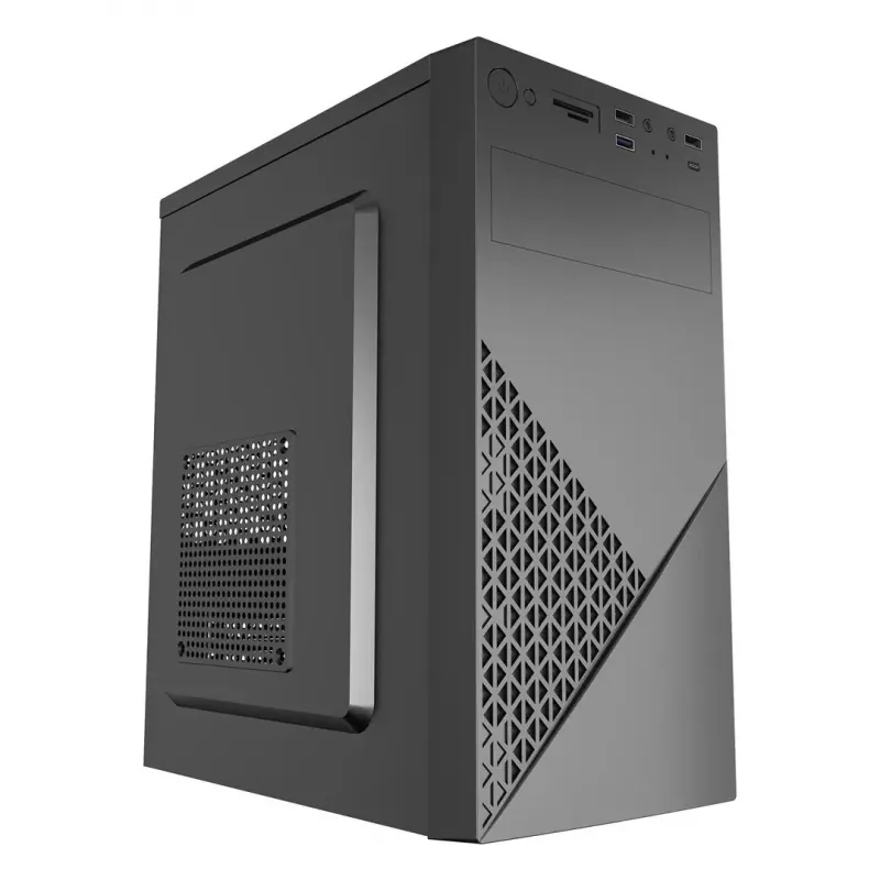 Kompiuterio korpusas Gembird CCC-FC-K170, mATX, juodas
