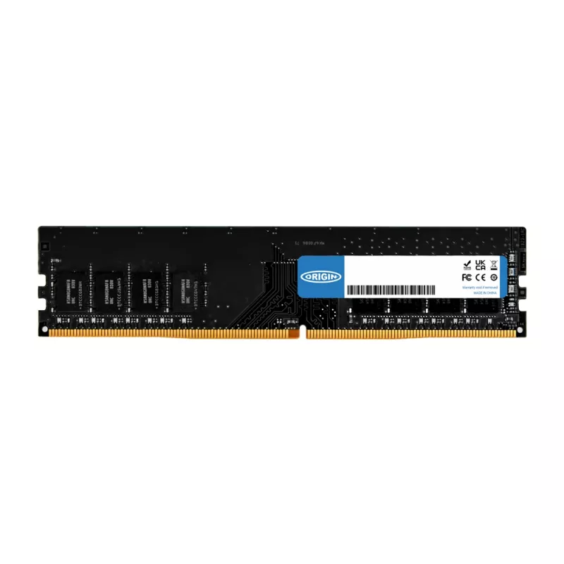 Origin Storage 32 GB DDR4 3200 MHz UDIMM 2Rx8 Non-ECC 1.2 V, 32 GB, 1 x 32 GB, DDR4, 3200 MHz, 288 kontaktų DIMM