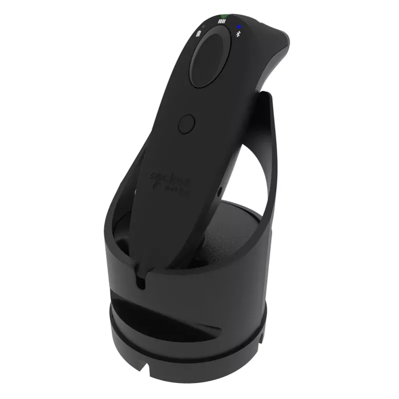 Rankinis brūkšninių kodų skaitytuvas „Socket Mobile S720“ 1D/2D belaidis, juodas