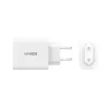 j5create JUP3365E-EN 65W GaN USB-C® 3 prievadų įkroviklis, vidaus, kintamoji srovė, baltas