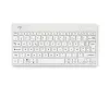 R-Go Tools Ergonominė klaviatūra R-Go Compact Break, kompaktiška klaviatūra su pertraukų programine įranga, AZERTY (FR), Bluetooth, balta