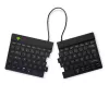 R-Go Tools Ergonominė klaviatūra R-Go Split Break su pertraukų programine įranga, ergonominė atskirta klaviatūra, AZERTY (FR), Bluetooth, juoda