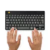 R-Go Tools ergonominė klaviatūra R-Go Compact Break, kompaktiška klaviatūra su pertraukų programine įranga, AZERTY (BE), Bluetooth, juoda