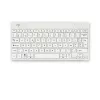 R-Go Tools ergonominė klaviatūra R-Go Compact Break, kompaktiška klaviatūra su pertraukų programine įranga, AZERTY (BE), Bluetooth, balta