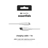 mophie essentials Lightning į USB-C | įkrovimo laidas (1 m) Balta