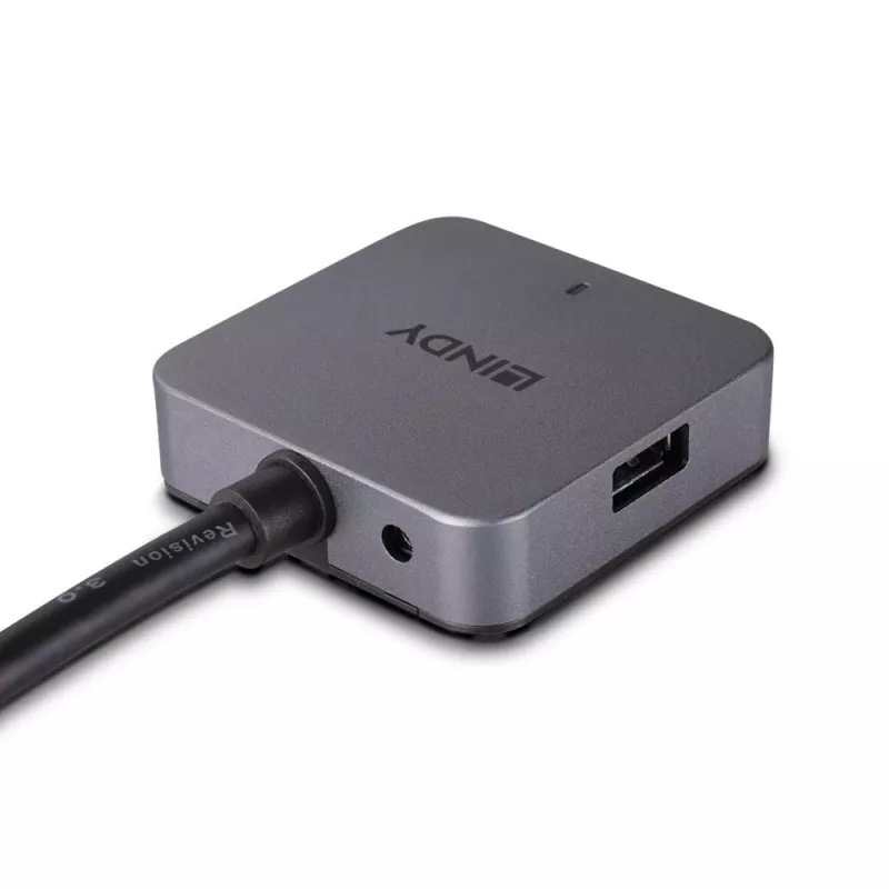 Lindy 5m USB 3.0 šakotuvas, 4 prievadai