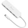 j5create ekologiškas USB-C į 4 prievadų Type-C Gen 2 šakotuvas