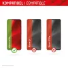 Ekrano apsauga e.v.i. Displex Full Cover (10H), skirta Xiaomi 14 Pro, grūdintas stiklas, ekologiškas montavimo rėmelis, juoda/skaidri