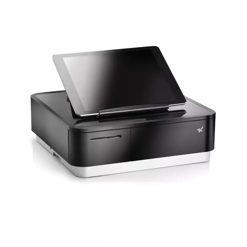 POS spausdintuvas Star Micronics mPOP10CBI BLK E+U Tiesioginis terminis 100 mm/sek.