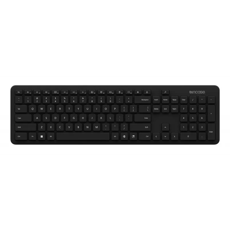 Incase Designed by Microsoft Bluetooth klaviatūra universali QWERTY vokiečių juoda