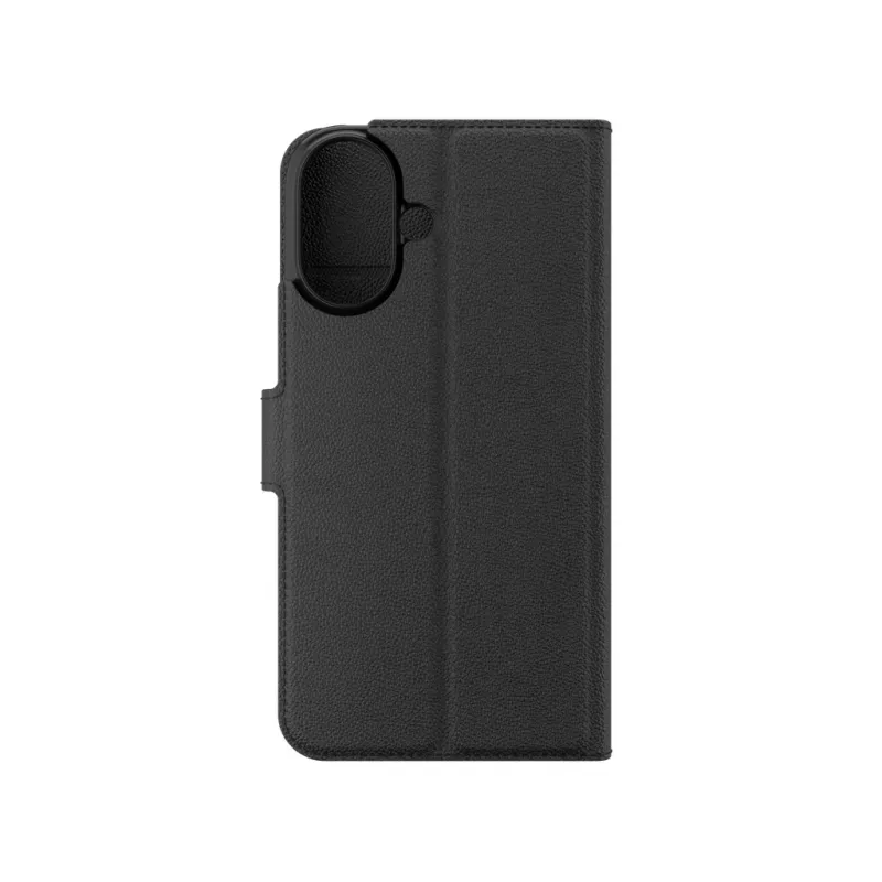 IFROGZ IF Defence dėklas su atvartu Apple iPhone 16 juodas INTL, Atvartas, Apple, iPhone 16, 15,5 cm (6,1 col.), Juodas