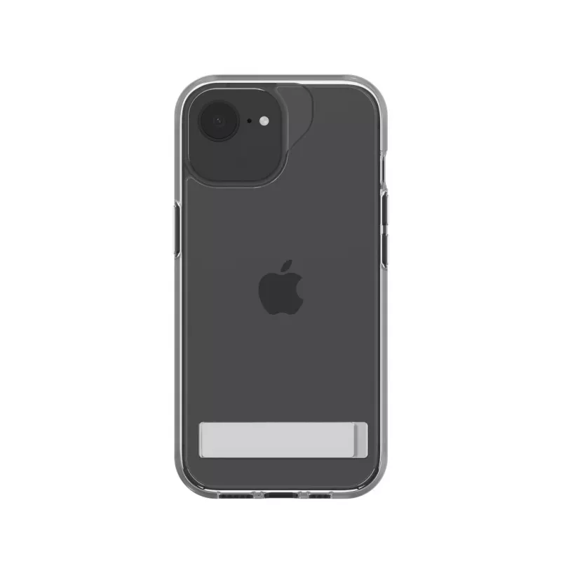 ZAGG Crystal Palace Kickstand dėklas iPhone 16/15/14/13 skaidrus, Dangtelis, Apple, iPhone 17e/16e/15/14/13, 15,5 cm (6,1 inch), Skaidrus