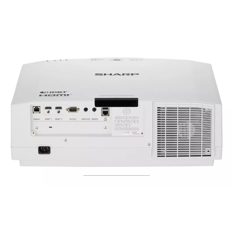 NEC Sharp V801U projektorius 8000 ANSI liumenų 3LCD WUXGA (1920x1200) lazerinis, motorizuotas fokusavimas, 16:10, 11,2 kg