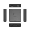 j5create JDSH812 8K HDMI™ 2.1 2 krypčių skirstytuvas, HDMI, 2x HDMI, 7680 x 4320 pikselių, Pilka, Aliuminis, 8K Ultra HD
