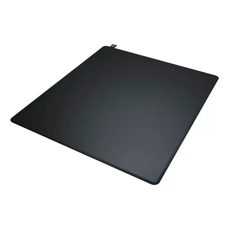 Žaidimų pelės kilimėlis Cherry GP7 — medžiaginis paviršius, 460×400 mm, susiūti kraštai, neslystanti guminė bazė, juodas