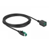 Maitinamas USB ilginamasis kabelis DeLOCK 85982 12V 3m