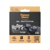 PanzerGlass Hoops kameros objektyvo apsauga iPhone 15 Pro 15 Pro Max mėlyna titano atspalvio atspari įbrėžimams smūgiams