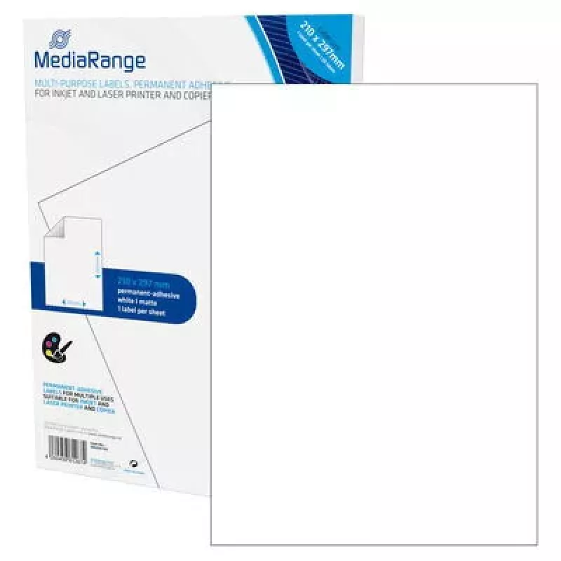 Lipnios etiketės MediaRange MRINK140