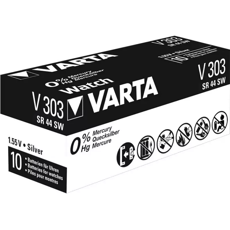 Vienkartinė baterija Varta V303
