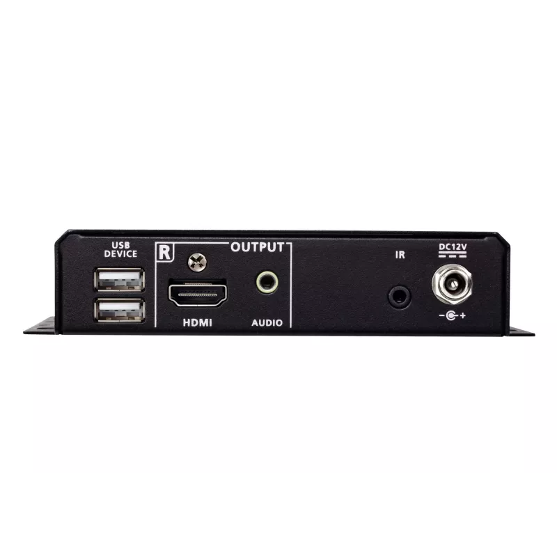 AV siųstuvas ir imtuvas ATEN True 4K HDMI/USB HDBT3.0-Lite – 4096×2160 iki 40 m, USB Type-A/Type-B, DC maitinimas