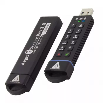 USB atmintukas Apricorn 480 GB USB Type-A Aegis Secure Key 3.0
