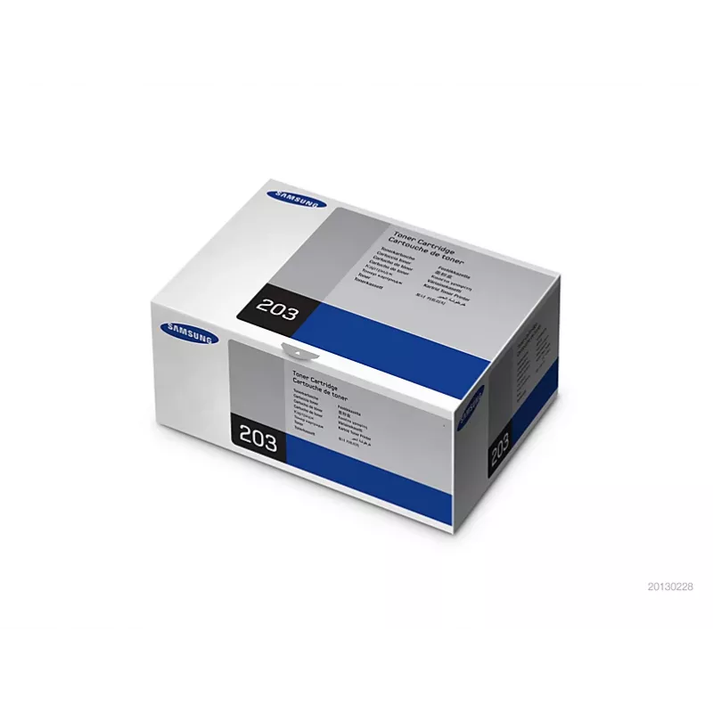 Samsung MLT-D203S dažų kasetė 1 vnt. Originali Juoda