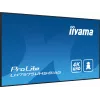iiyama LH7575UHS-B1AG skaitmeninė iškaba Skaitmeninė reklaminė plokščia panelė 190,5 cm (75 colių) LCD Wi-Fi 500 cd/m² 4K Ultra HD Juoda Integruotas procesorius Android 11 24/7