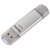 Hama C-Laeta USB atmintinė 32 GB USB Type-A / USB Type-C 3.2 Gen 1 (3.1 Gen 1) sidabrinė