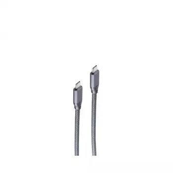 USB laidas ShiverPeaks BS13-47040 USB 3.2 Gen 2 3m USB C Pilka